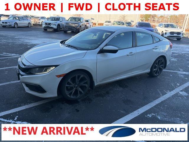 used 2019 Honda Civic car, priced at $20,798