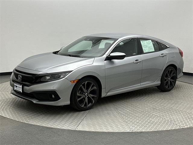 used 2019 Honda Civic car, priced at $17,339