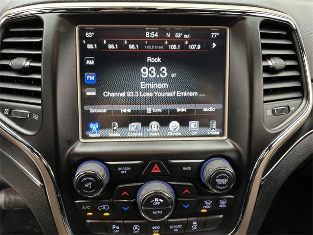 used 2017 Jeep Grand Cherokee car, priced at $13,389