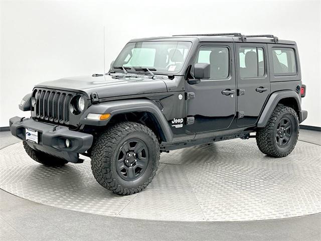 used 2020 Jeep Wrangler Unlimited car, priced at $20,339