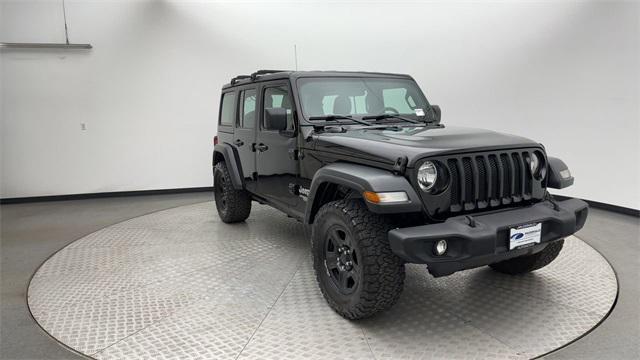 used 2020 Jeep Wrangler Unlimited car, priced at $20,339