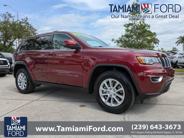 used 2021 Jeep Grand Cherokee car, priced at $21,499
