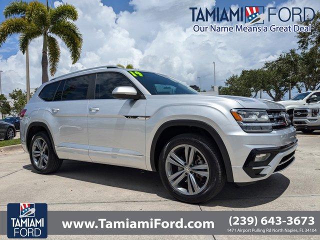 used 2019 Volkswagen Atlas car, priced at $23,890