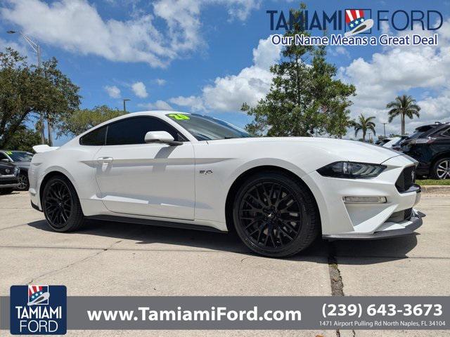used 2020 Ford Mustang car, priced at $36,499