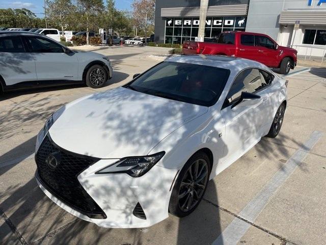 used 2021 Lexus RC 350 car, priced at $37,990