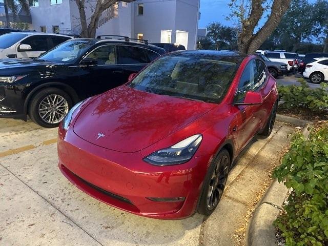 used 2022 Tesla Model Y car, priced at $32,200