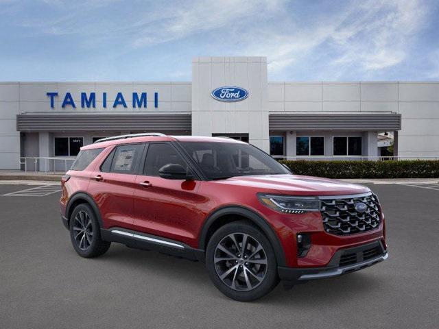 new 2025 Ford Explorer car, priced at $58,695