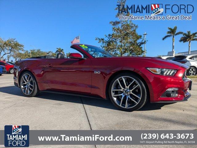 used 2015 Ford Mustang car, priced at $28,998