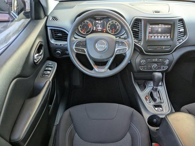 used 2021 Jeep Cherokee car, priced at $18,497