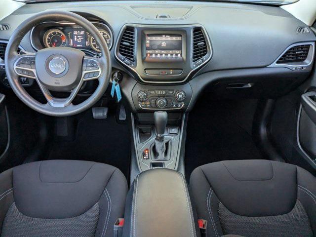 used 2021 Jeep Cherokee car, priced at $18,497