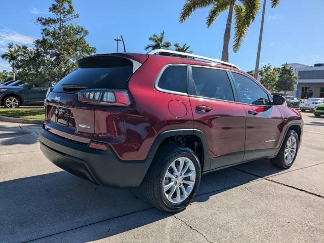 used 2021 Jeep Cherokee car, priced at $18,497