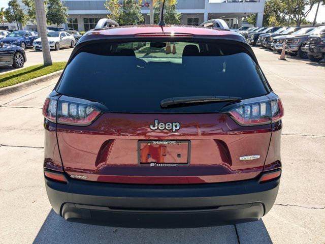 used 2021 Jeep Cherokee car, priced at $18,497