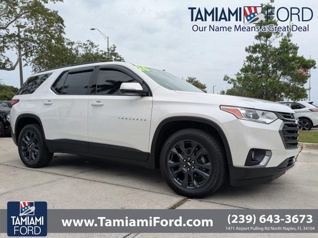 used 2020 Chevrolet Traverse car, priced at $29,990