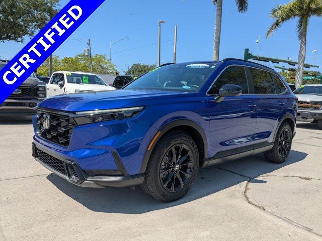 used 2025 Honda CR-V Hybrid car, priced at $37,116