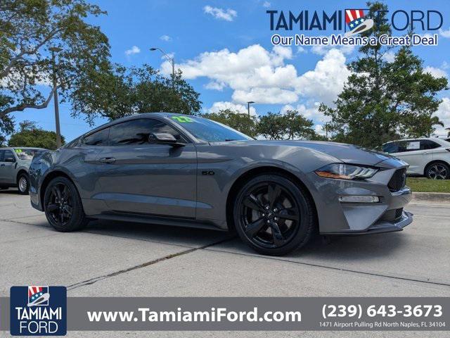 used 2022 Ford Mustang car, priced at $39,812