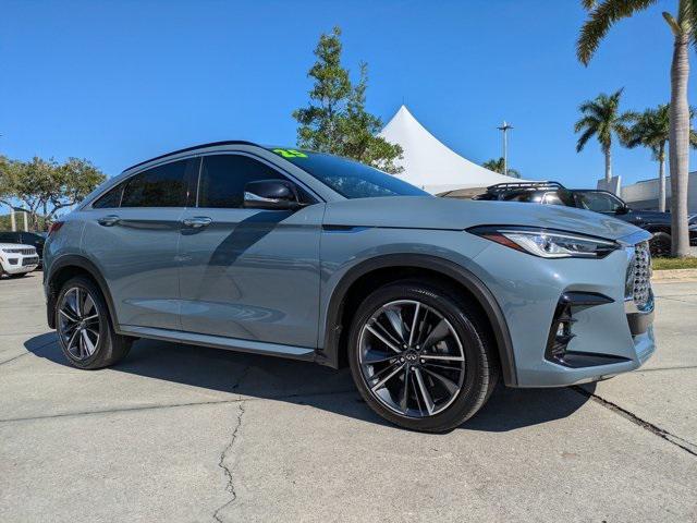 used 2025 INFINITI QX55 car, priced at $37,105