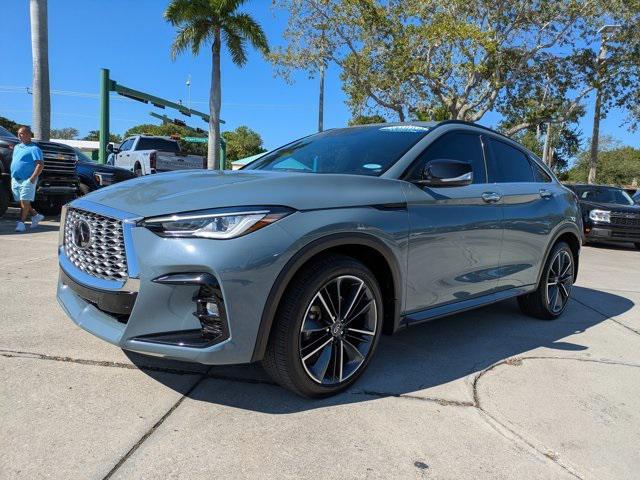 used 2025 INFINITI QX55 car, priced at $37,105
