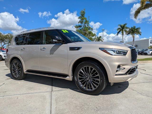 used 2024 INFINITI QX80 car, priced at $58,855