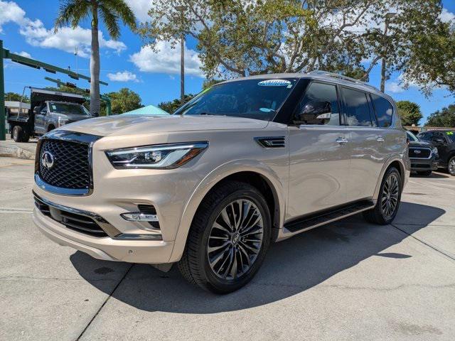 used 2024 INFINITI QX80 car, priced at $58,855