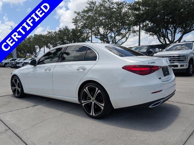 used 2022 Mercedes-Benz C-Class car, priced at $31,783