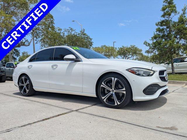 used 2022 Mercedes-Benz C-Class car, priced at $31,783