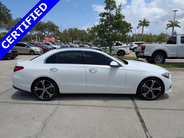 used 2022 Mercedes-Benz C-Class car, priced at $31,783