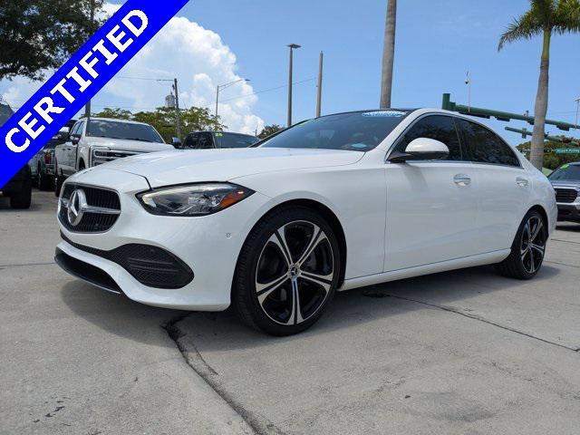 used 2022 Mercedes-Benz C-Class car, priced at $31,783