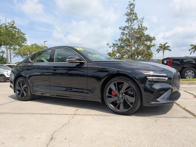 used 2023 Genesis G70 car, priced at $41,998