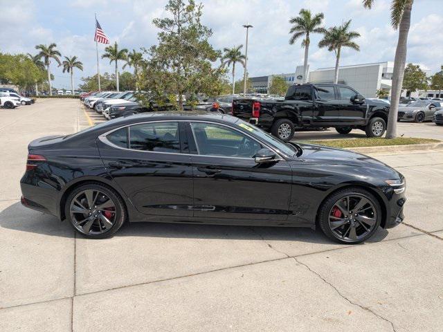 used 2023 Genesis G70 car, priced at $41,998