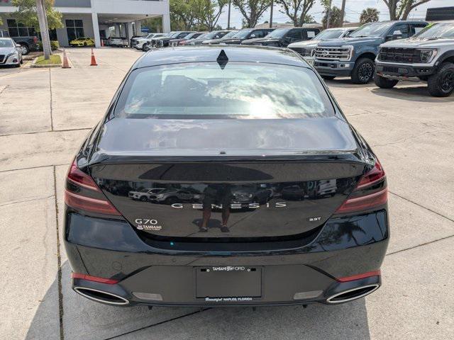used 2023 Genesis G70 car, priced at $41,998