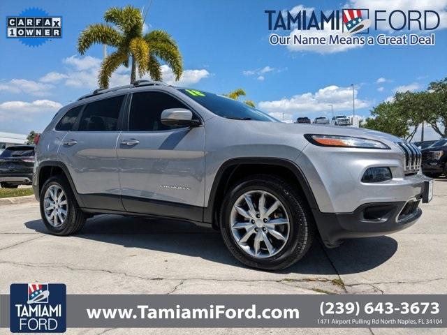 used 2018 Jeep Cherokee car, priced at $17,799