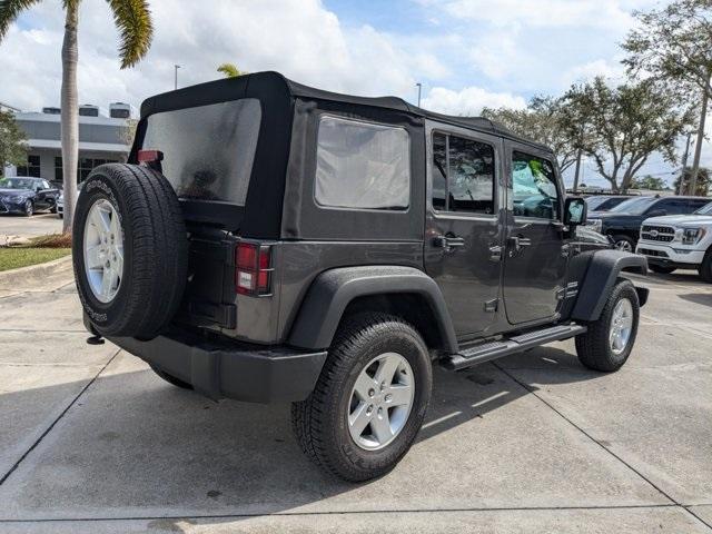 used 2017 Jeep Wrangler Unlimited car, priced at $22,082