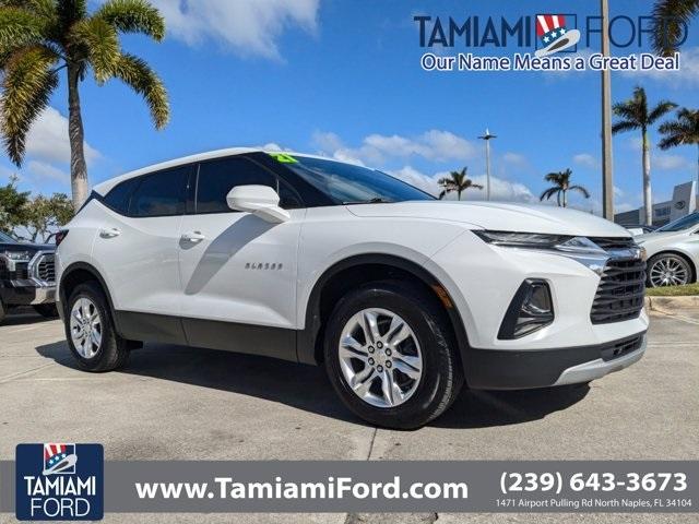 used 2021 Chevrolet Blazer car, priced at $21,283