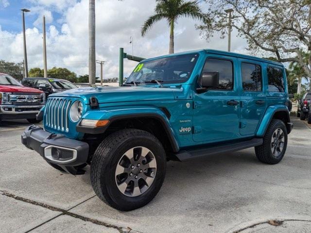 used 2019 Jeep Wrangler Unlimited car, priced at $34,199