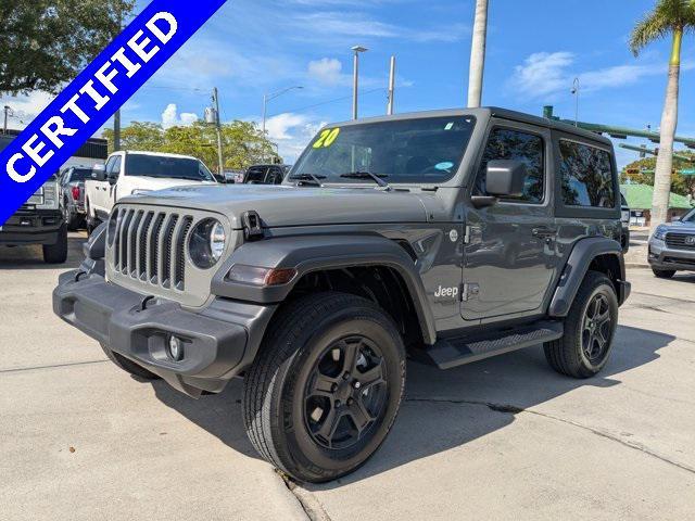 used 2020 Jeep Wrangler car, priced at $28,709