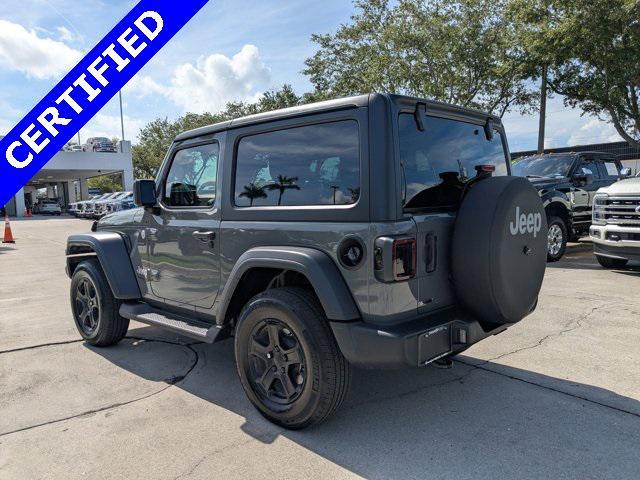 used 2020 Jeep Wrangler car, priced at $28,709
