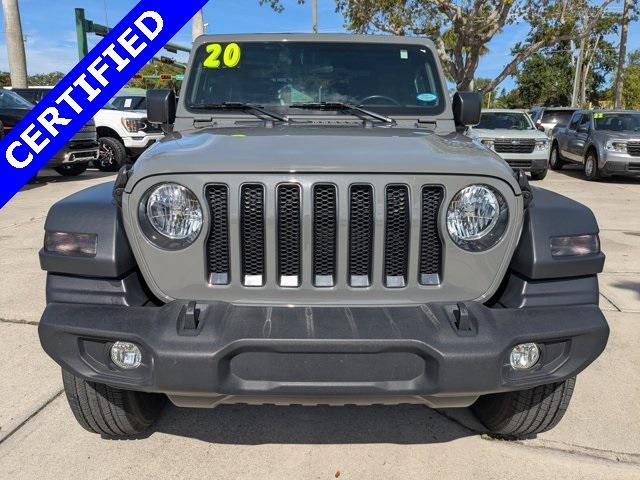 used 2020 Jeep Wrangler car, priced at $28,709