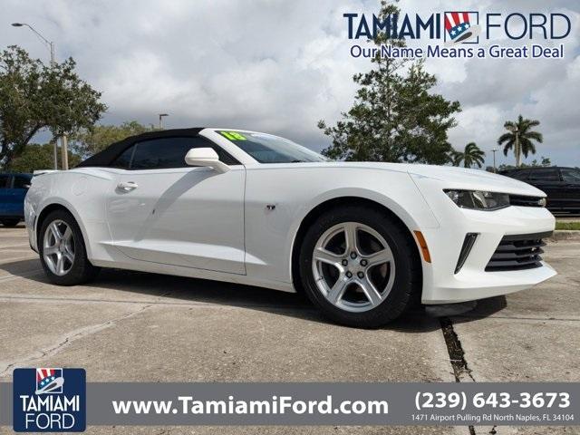 used 2018 Chevrolet Camaro car, priced at $24,723