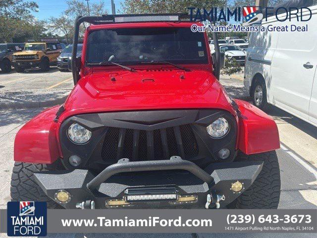 used 2017 Jeep Wrangler Unlimited car, priced at $23,999