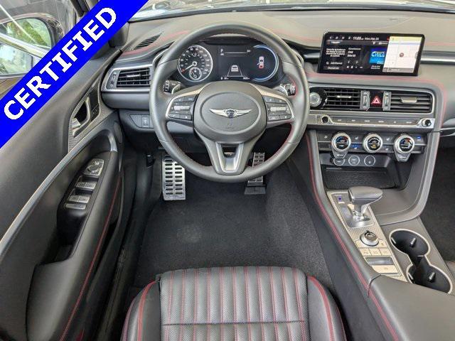 used 2023 Genesis G70 car, priced at $38,774