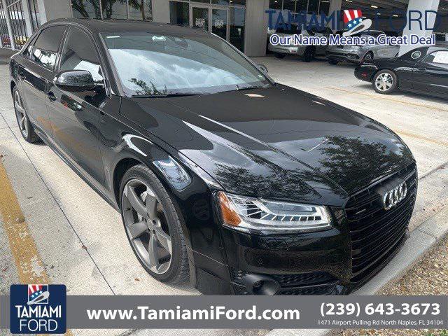 used 2018 Audi A8 car, priced at $34,399
