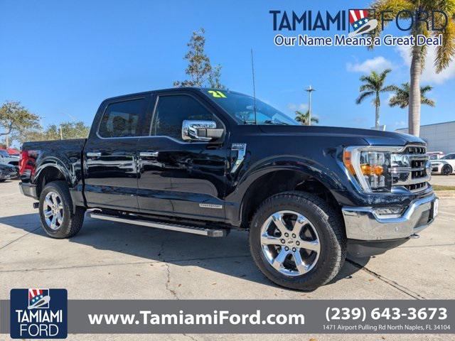 used 2021 Ford F-150 car, priced at $50,043