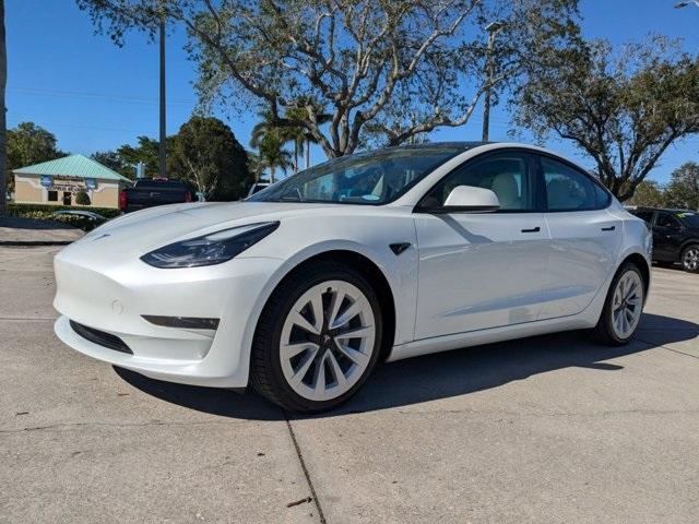 used 2023 Tesla Model 3 car, priced at $30,599