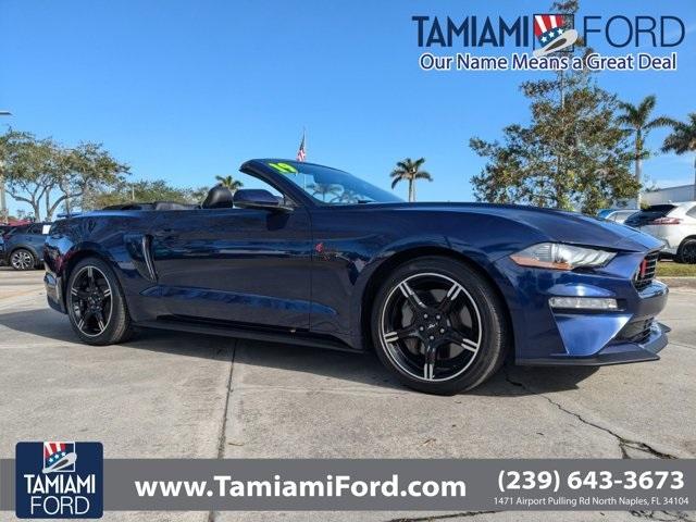 used 2019 Ford Mustang car, priced at $25,699