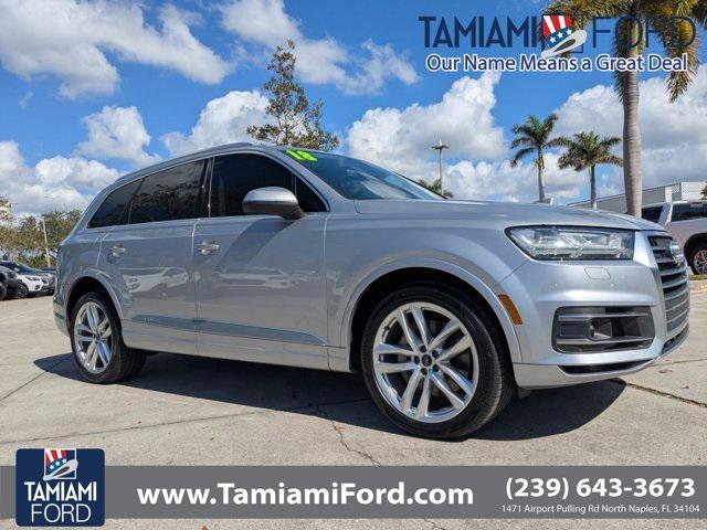 used 2018 Audi Q7 car, priced at $22,549