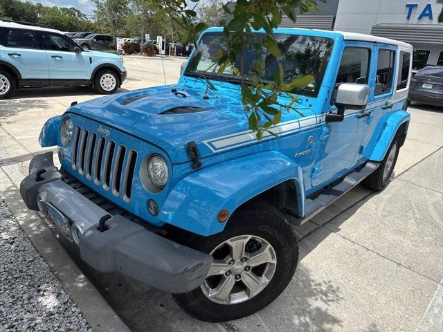 used 2017 Jeep Wrangler Unlimited car, priced at $17,790
