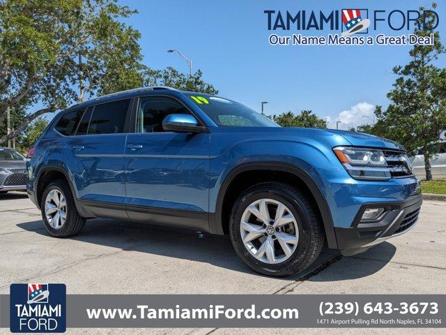 used 2019 Volkswagen Atlas car, priced at $18,113