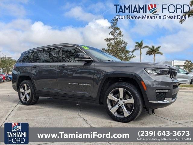 used 2021 Jeep Grand Cherokee L car, priced at $29,500