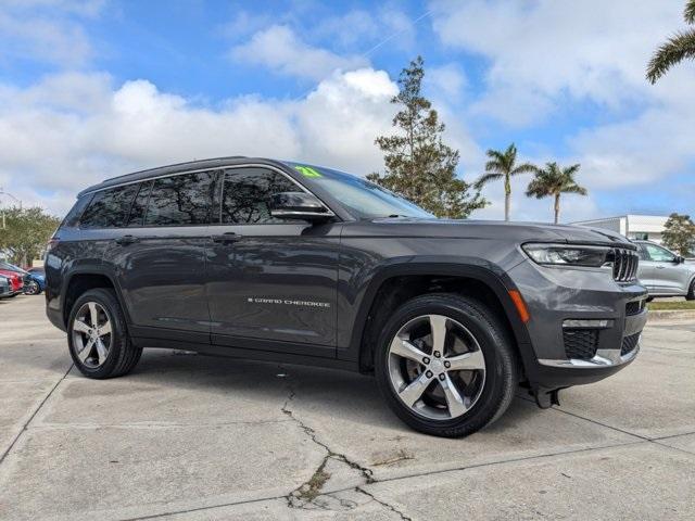 used 2021 Jeep Grand Cherokee L car, priced at $29,500