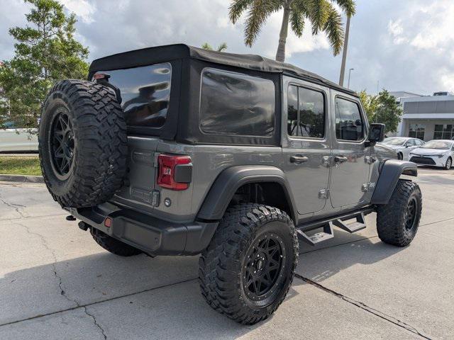 used 2018 Jeep Wrangler Unlimited car, priced at $25,462